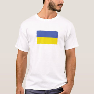 Vintage för Flagga Grunge Retro i Ukraina T Shirt