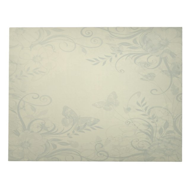 Vintage för Grönt Anteckningsblock (Framsida)