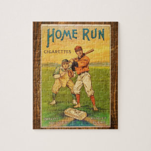 Vintage för Homerun cigarettbaseball Pussel