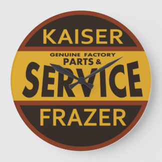 vintage för Kaiser Frazer Service Stor Klocka