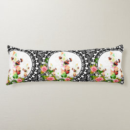 Vintage för kollage kroppskudde