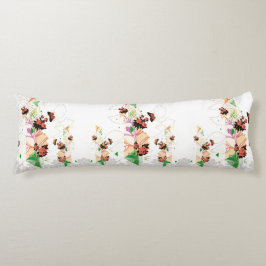 Vintage för kollage kroppskudde