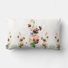 Vintage för kollage lumbarkudde