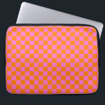 Vintage för kontrollerbar kontrollpanel för Rosa O Laptop Fodral<br><div class="desc">Kontrollkort för Rosa och Orange i nylon | VINTAGE | Klassisk | TRENDIG | SNYGGT | MODE | Minimal</div>