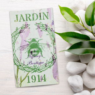 vintage för lavender-lavender-chic fransk land visitkort