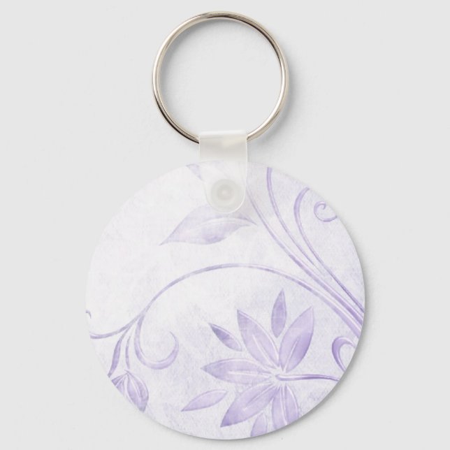 Vintage för Lila av elegant Nyckelring (Framsida)