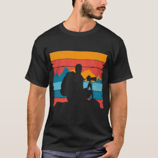 Vintage för natur- och livsfotografering t shirt