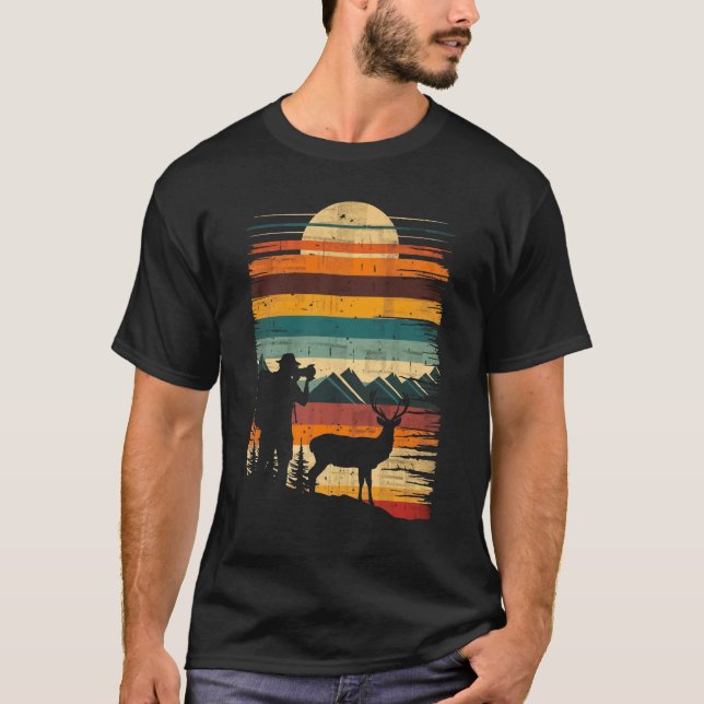 Vintage för naturfotografering t shirt (Framsida)
