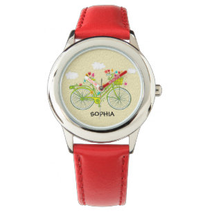 Vintage för Personlig Bicycle Child's Watch Armbandsur