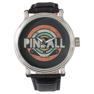 Vintage för Pinball-spel Armbandsur