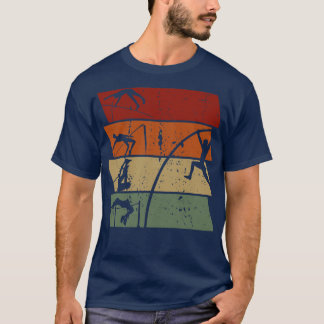 Vintage för pole Vaulting Retro T Shirt