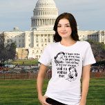 Vintage för politisk Tecknad för Pro Chockad Humor T Shirt<br><div class="desc">Ett lustigt feministiskt citat med treblend t-shirt med söta vintage kvinnor med hårstilar: Jag hoppas att ett stort starkt manar kan stifta lagar om hur man användor våra livmoder... sa att ingen kvinna någonsin. Kvinnors höger visas i en valvänlig humor-politisk tecknad för människor som vill behålla abort säkert och lagligt....</div>