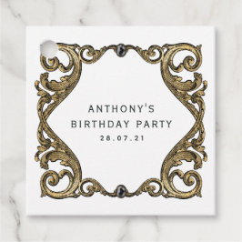 Vintage för prydnadsföremål gåvor etiketter