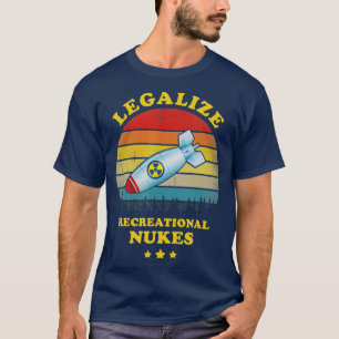 Vintage för rekreationella nukes T Shirt