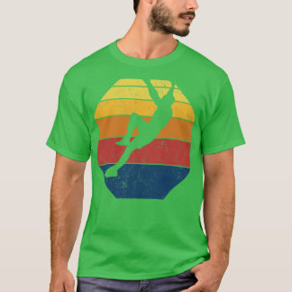 Vintage för stigning vid sten t shirt