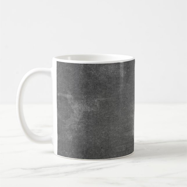 vintage för struktur-chalkboard kaffemugg (Vänster)
