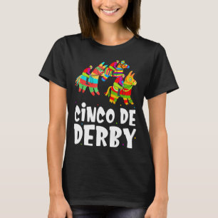 Vintage för Tävla av häst Cinco De Derby Ky Derby T Shirt