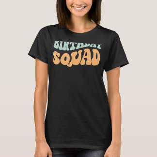 Vintage för vågigt av födelsedagelaterad retro Gro T Shirt