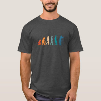 Vintage för Vintagen Filmmaker Evolution T Shirt