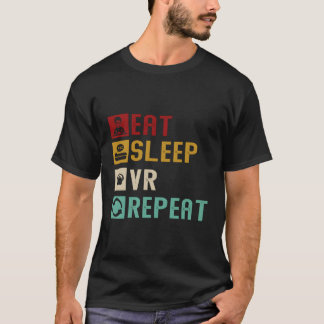Vintage för Virtuell realitet i viloläge Vr Repeat T Shirt