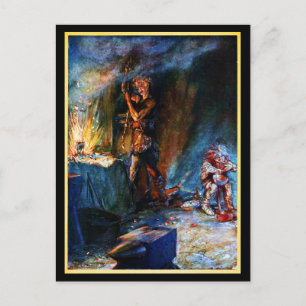 Vintage för vykort Illustration-Rackham 6