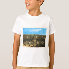 Vintage Förenade Stater Huvudstad Tee