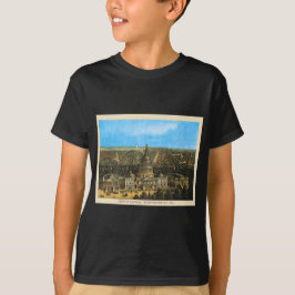 Vintage Förenade Stater Huvudstad Tee