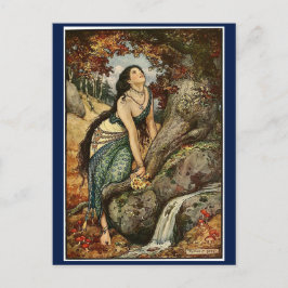 Vintage Forest Gypsy Vykort