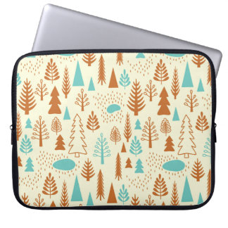 Vintage Forest: Timless Natural Mönster. Laptop Fodral