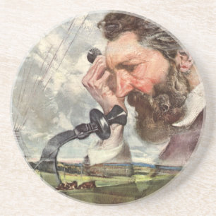Vintage-företag, Alexander Graham Bell-telefon Underlägg
