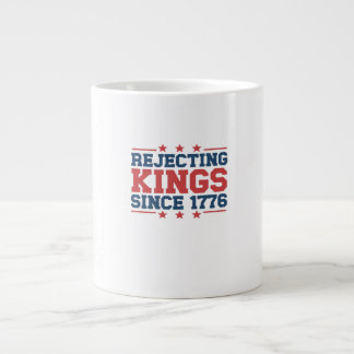Vintage Förkastar Kungar Sedan 1776 Klassisk Stil Jumbo Mugg