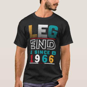 Vintage Förklaring sedan 1966 57:e födelsedagen 57 T Shirt