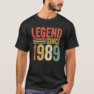 Vintage Förklaring sedan 1989 33:e födelsedagen Re T Shirt