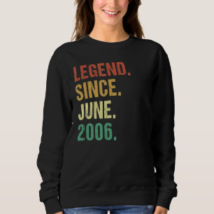 Vintage Förklaring sedan juni 2006 16:e födelsedag T Shirt