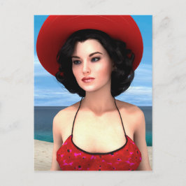 Vintage-förskjutning Vykort