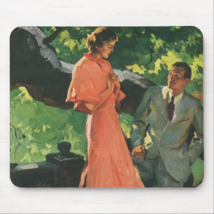 Vintage Förslag; Vill Du Gifta Dig Med Mig? Musmatta