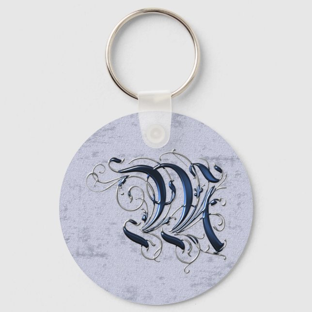 Vintage Första M Nyckelring (Framsida)