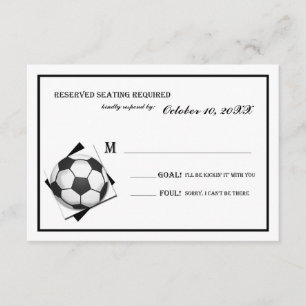 Vintage Fotboll Pub Mitzvah Svartvit svar