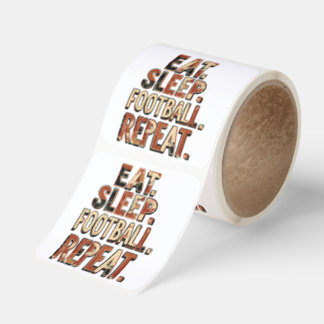 Vintage fotbollsfan-design | Retro fotbollsgrafik Fyrkantigt Klistermärke