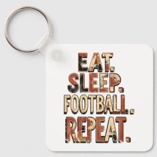 Vintage fotbollsfan-design | Retro fotbollsgrafik Nyckelring