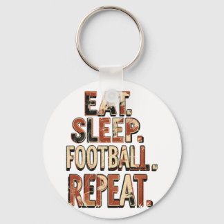 Vintage fotbollsfan-design | Retro fotbollsgrafik Nyckelring