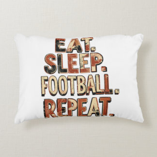Vintage fotbollsfan-design | Retro fotbollsgrafik Prydnadskudde
