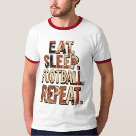 Vintage fotbollsfan-design | Retro fotbollsgrafik T Shirt