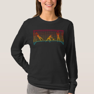 Vintage fotbollsspelare Goalkeeper Goalie T Shirt