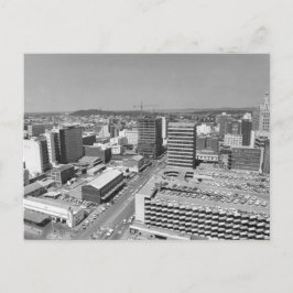Vintage foto av Harare Zimbabwe Vykort