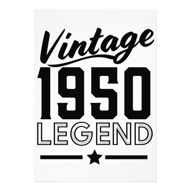 Vintage foto från 1950-talet (Framsidan)
