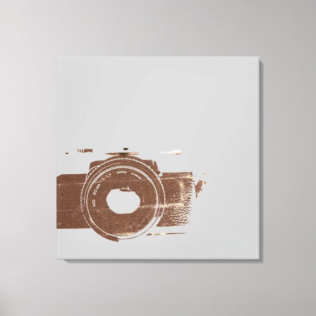 Vintage - fotograf canvastryck (Framsida)