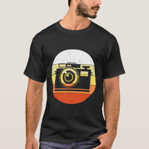 Vintage Fotograf Retro Camera Älskare-fotografi av T Shirt