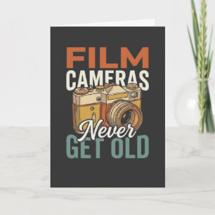 Vintage-fotograferingsfilm Kameror Blir Aldrig Gam Kort