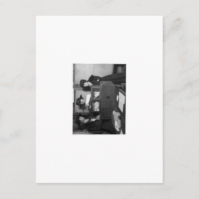 Vintage Fotography Vote-vykort Vykort (Framsida)
